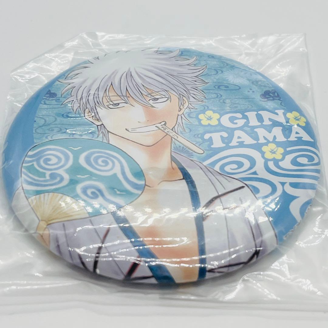 【希少品】銀魂 坂田銀時 ジャンプステーション沖縄限定 缶バッジ