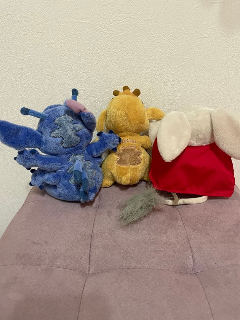 スティッチ ディズニーストア　ぬいぐるみセット