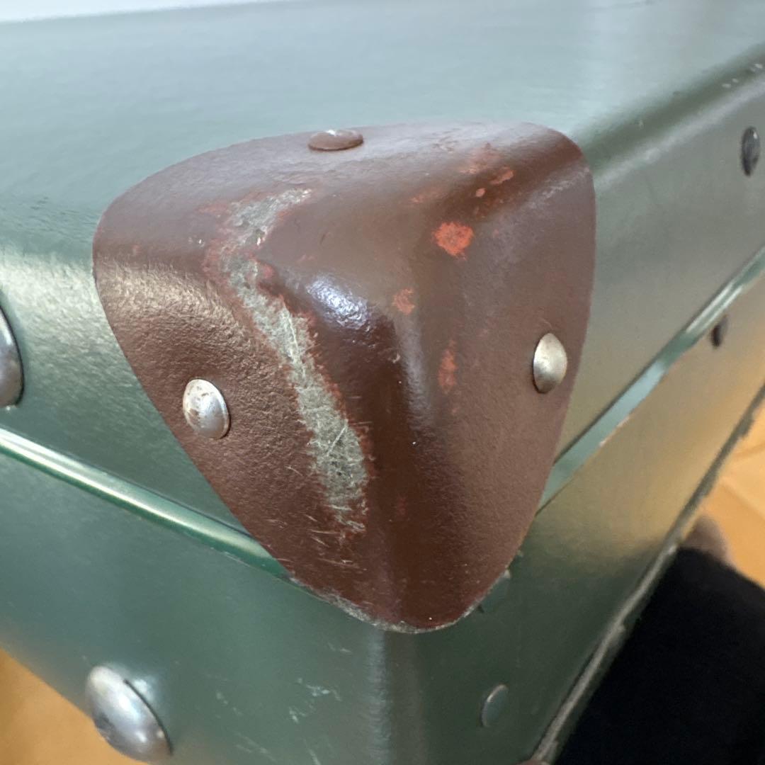 グローブトロッター　アタッシュケース　グリーン