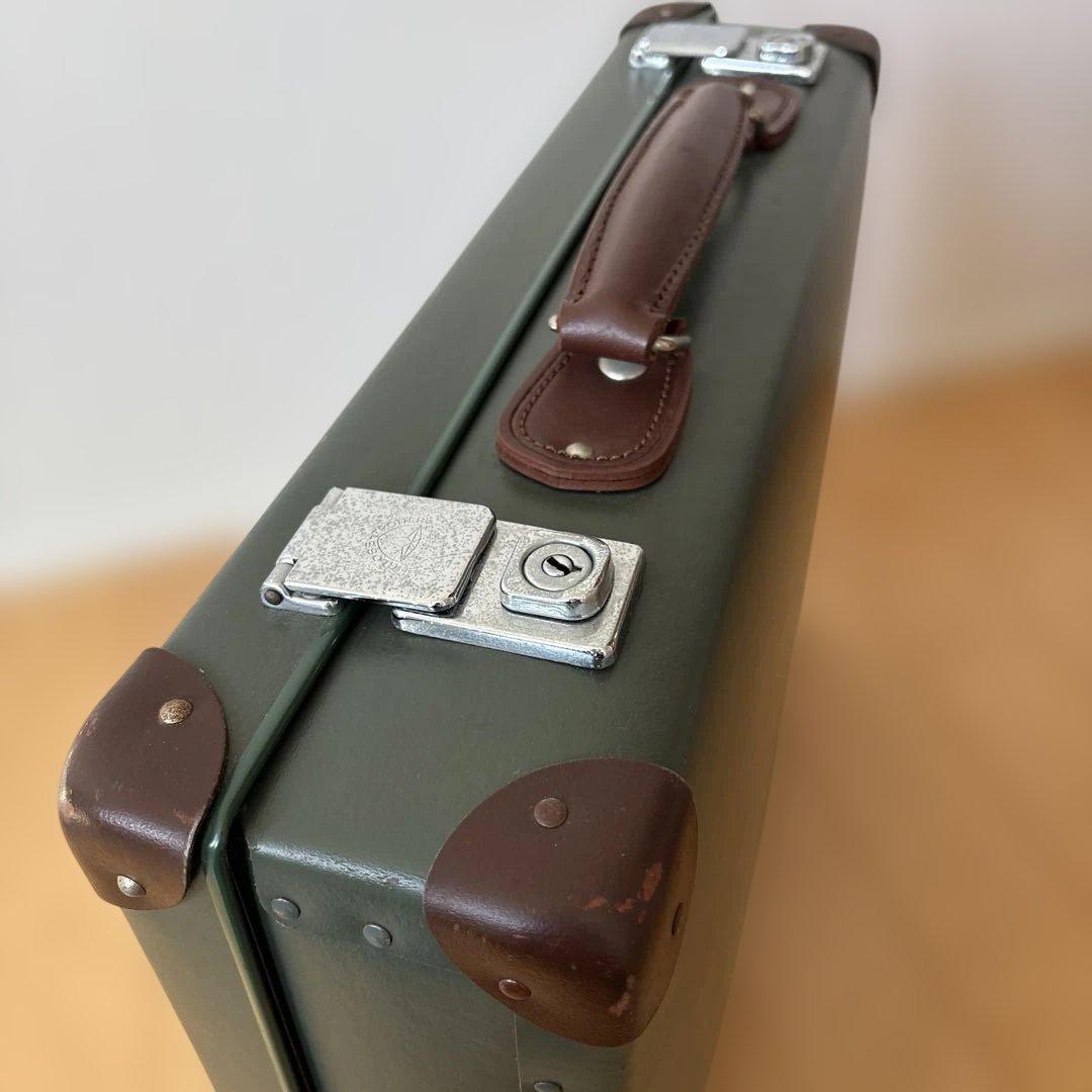 グローブトロッター　アタッシュケース　グリーン