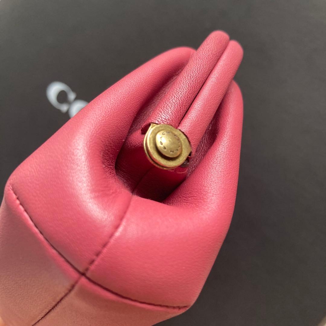 【美品】COACH コーチ　1941 がま口　キスロック　財布　カードケース