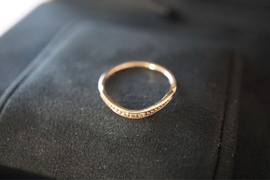 agete 5Kダイヤモンドリング