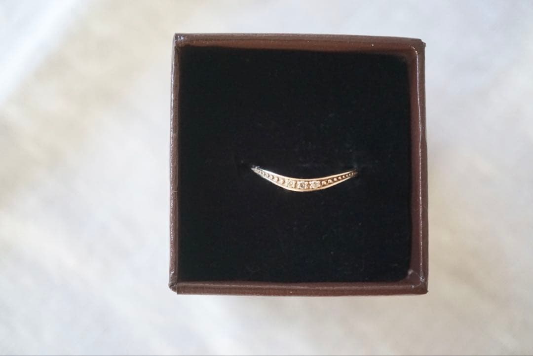 agete 5Kダイヤモンドリング