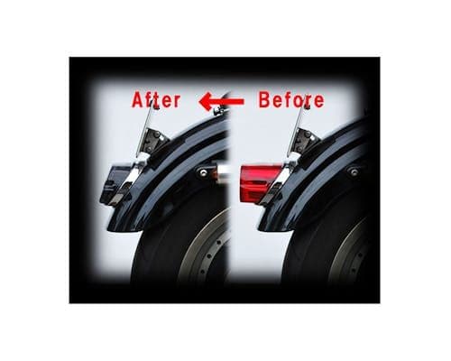 ハーレーダビッドソンポッシュローハイトLEDスモークテールランプ