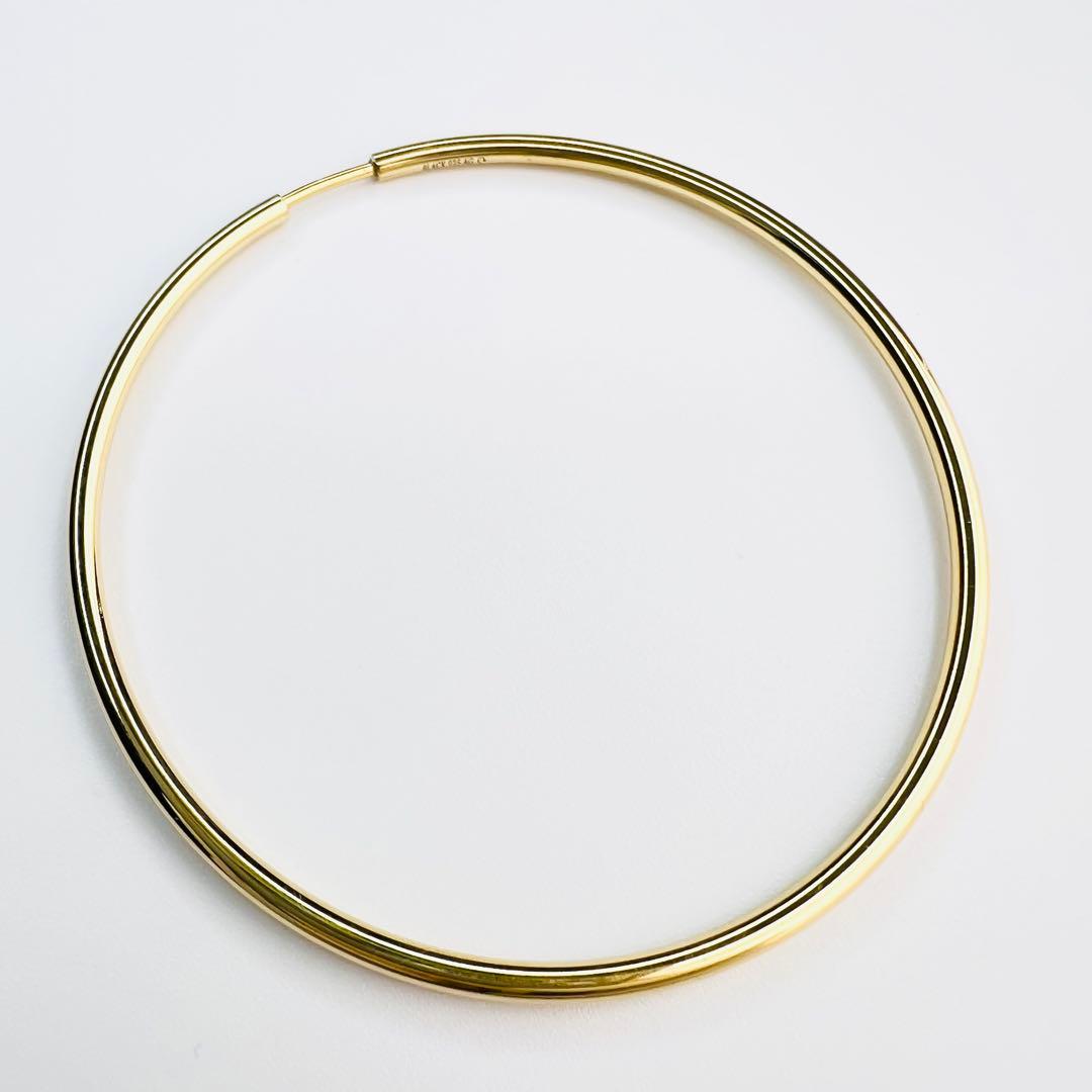 美品 MARIA BLACK Senorita 50 Hoop Gold HP.