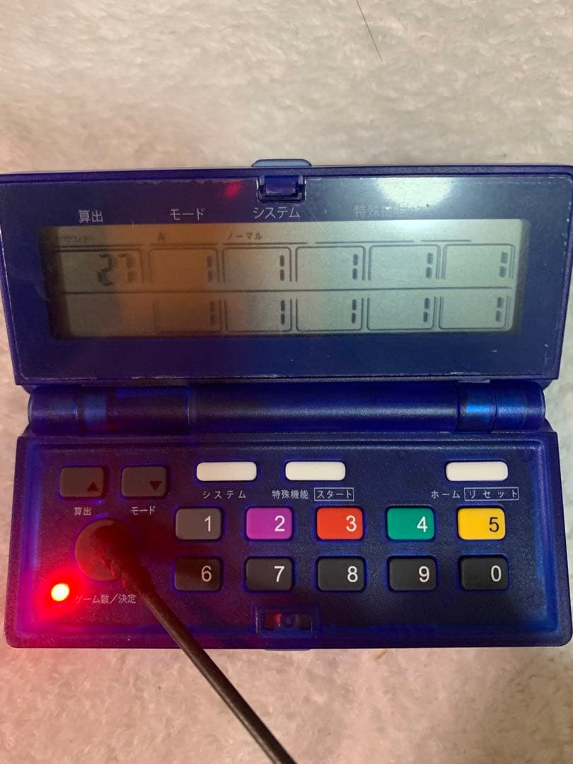 【美品】カンタ君vフラッシュ　カチカチ君　希少品　電池付き　小役カウンター