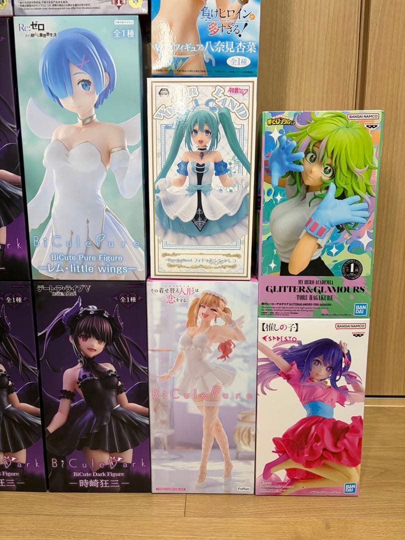 最新　プライズ　フィギュア　まとめ売り　箱　美少女フィギュア　13箱