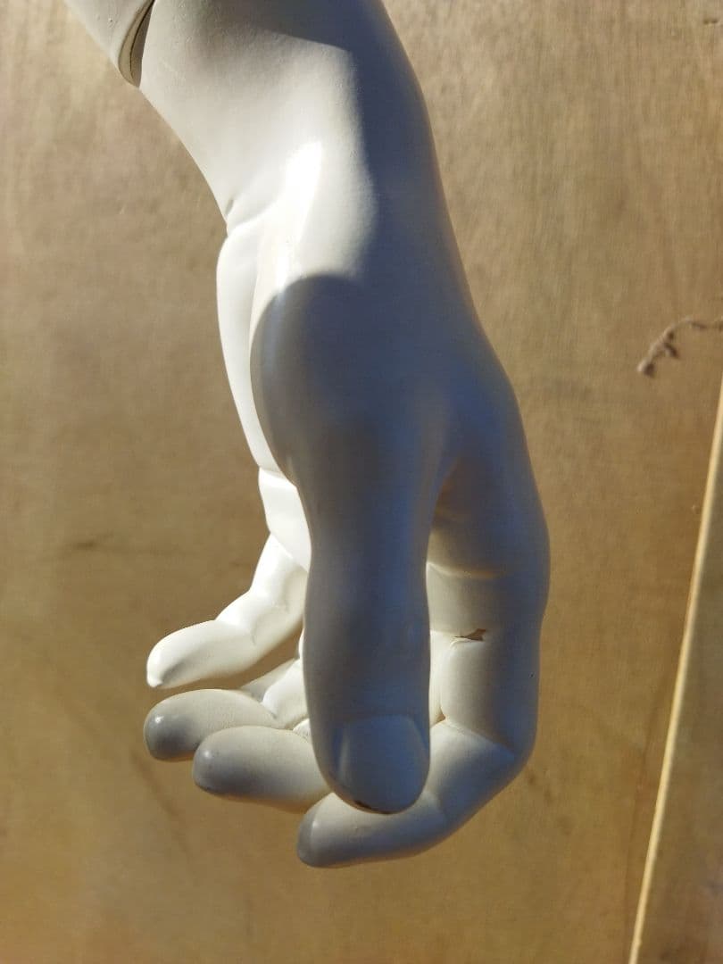 男性用マネキン トルソー 約50×43×H170cm　人形　等身大