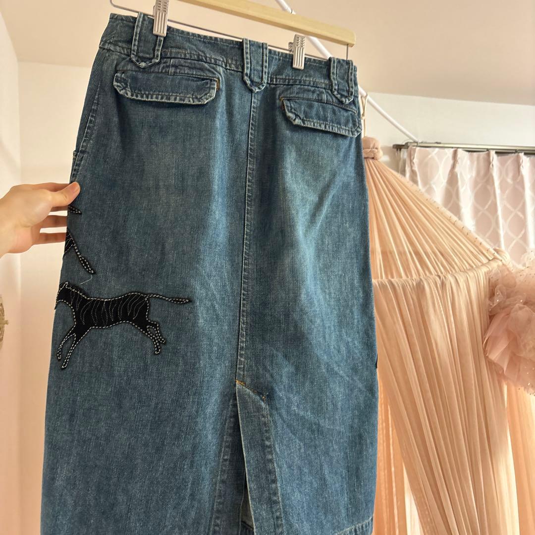 ケイタマルヤマ　デニムスカート