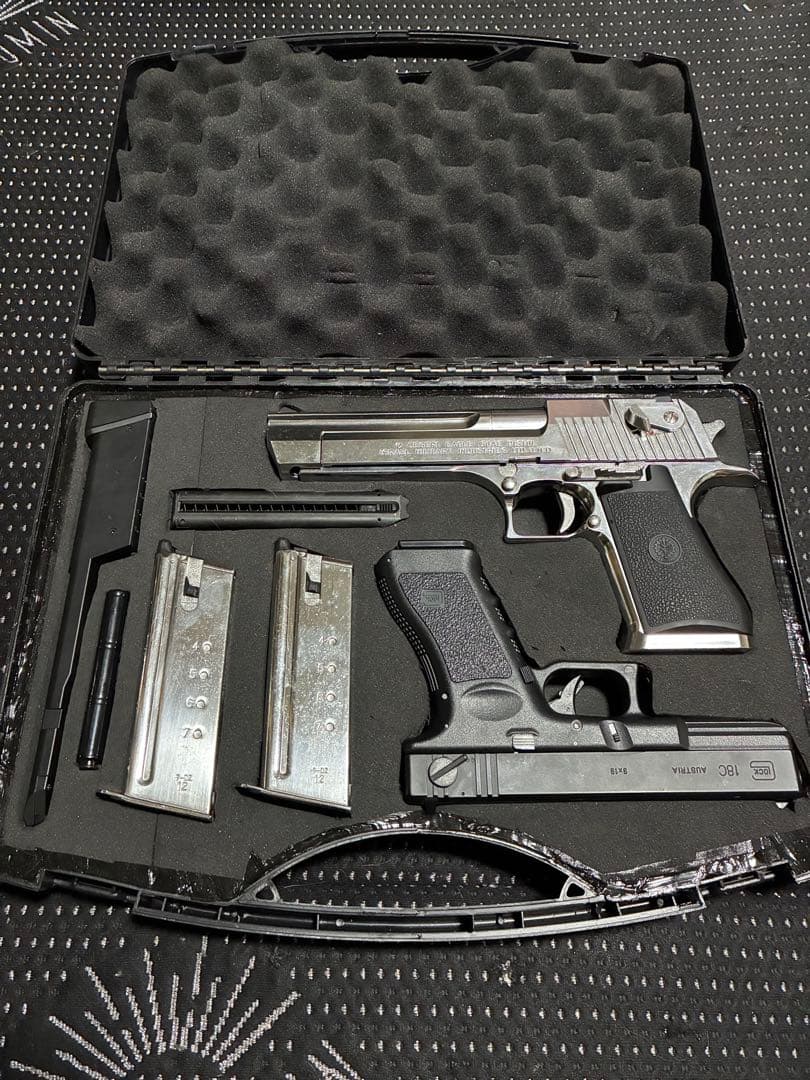 デザートイーグル .50AE & グロック 18C セット