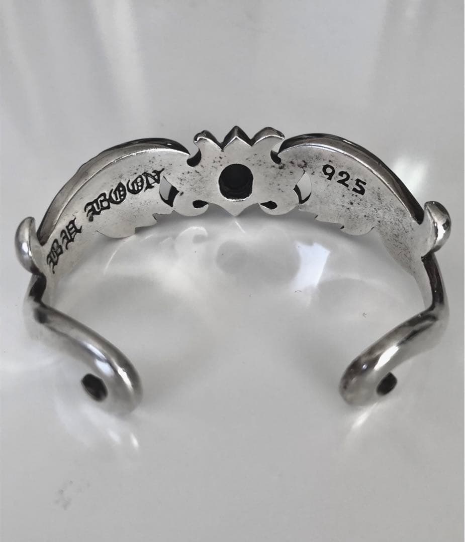 ☆ 極美品 シルバーバングル&ストーン ＳＶ925
