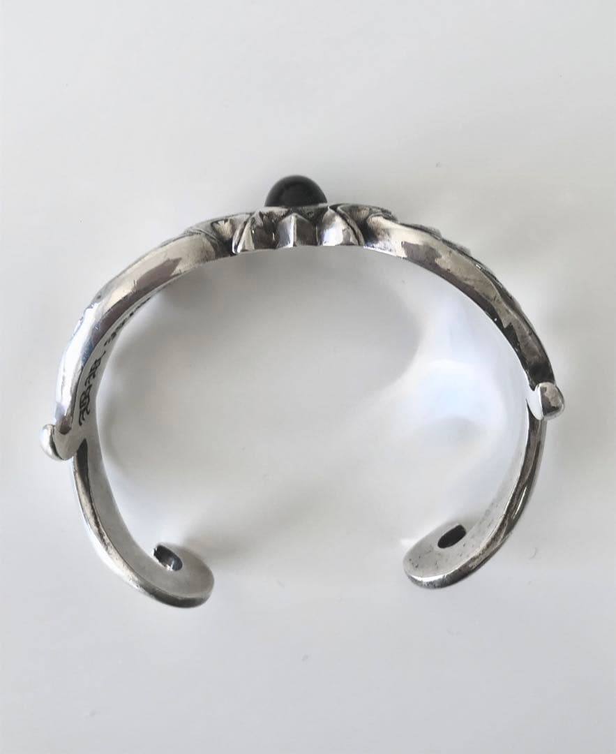 ☆ 極美品 シルバーバングル&ストーン ＳＶ925