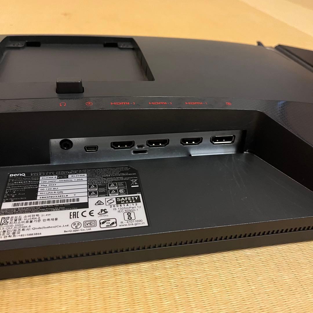 BenQ ZOWIE XL2546K 23年製 24.5インチゲーミングモニター