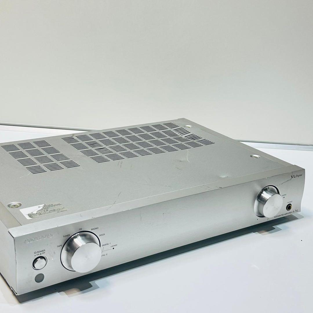 オンキョー プリメインアンプ A-7VL 動作確認