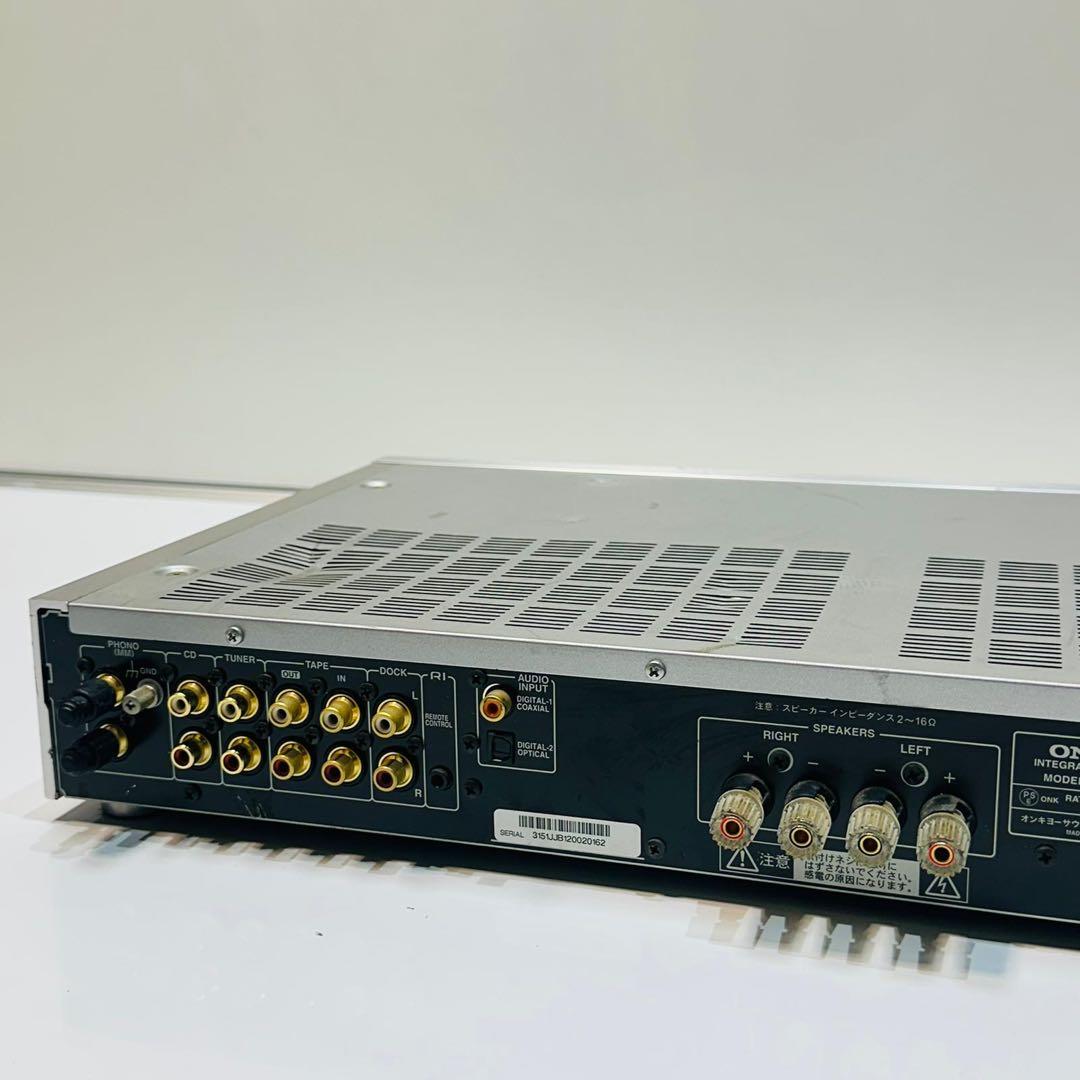 オンキョー プリメインアンプ A-7VL 動作確認