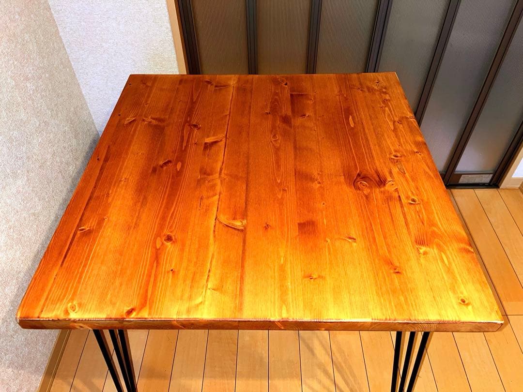 LOWYA 天然木ダイニングテーブル70cm