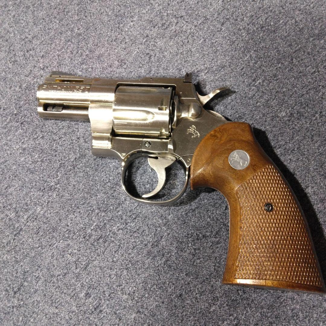 コクサイ　パイソン　2.5インチ金属製モデルガン　SMG規格　ジャンク品