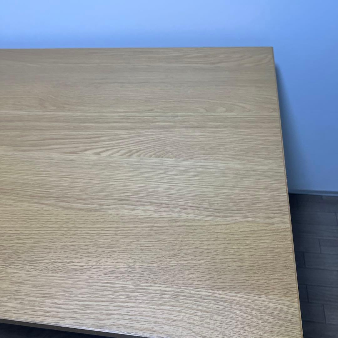 無印良品　折りたたみテーブル　オーク材　幅120cm