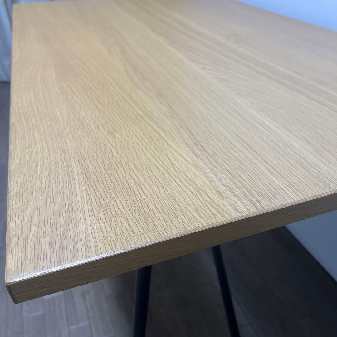 無印良品　折りたたみテーブル　オーク材　幅120cm