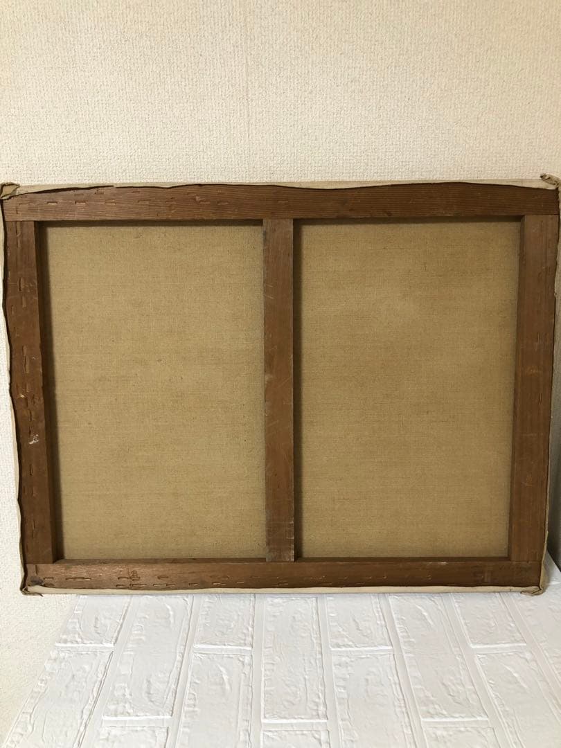 油絵（赤い大地）Ｐ15