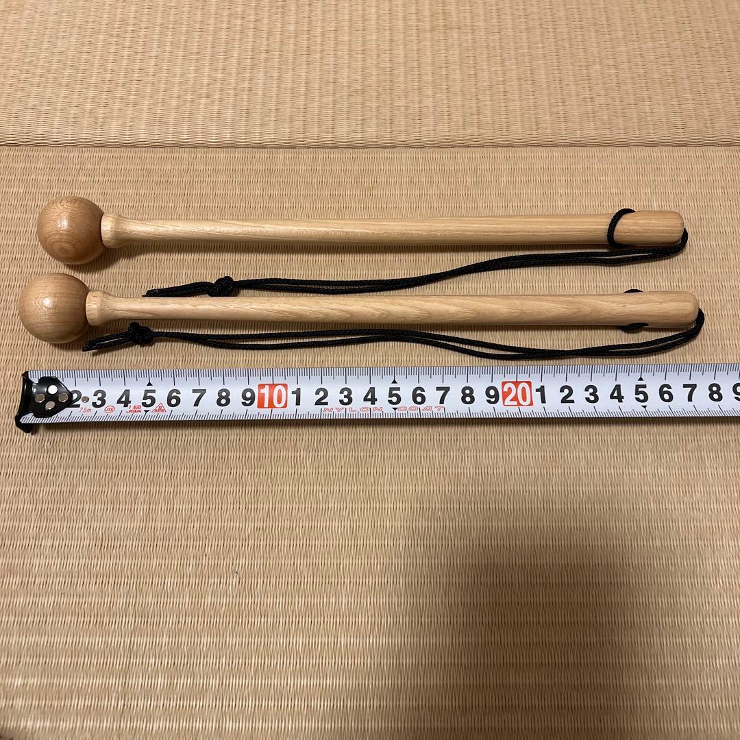 園児用　スティク　ウッドマレット　フェルトマレット