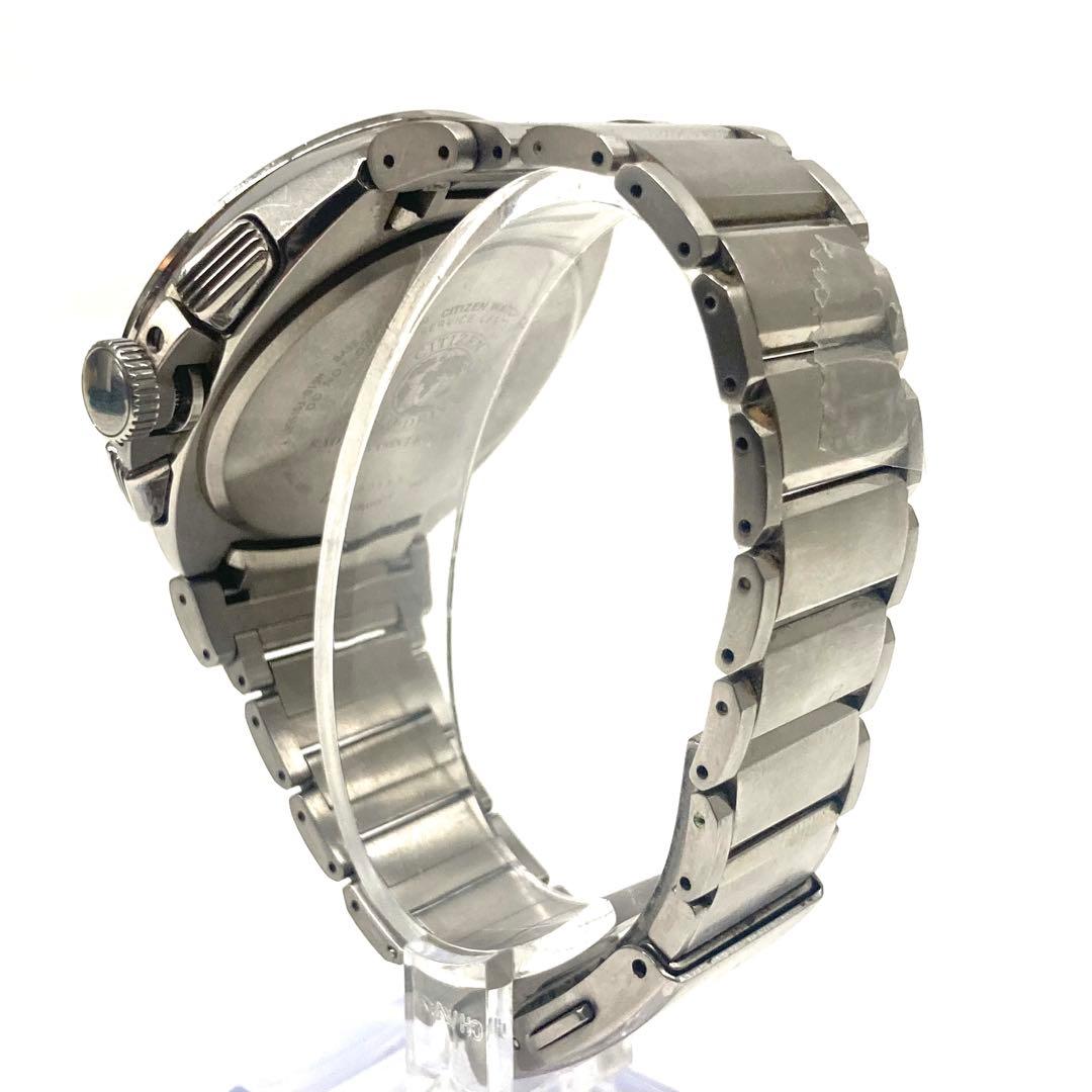 シチズン アテッサ 腕時計 クロノグラフ ジェットセッター ソーラー電波⭐︎