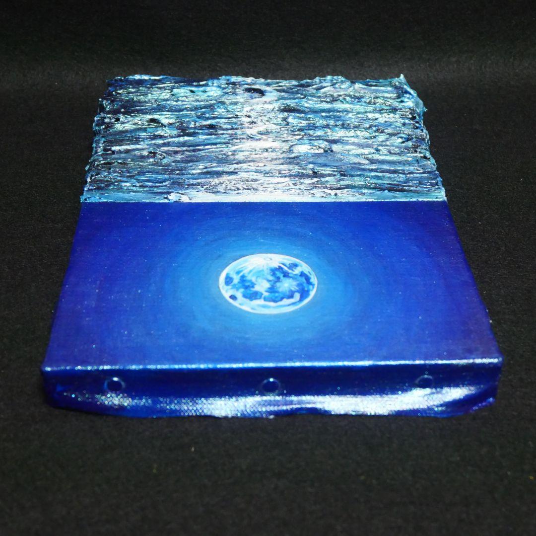 油絵 油彩 油彩画 絵 絵画 SM号【スーパーブルームーン 】