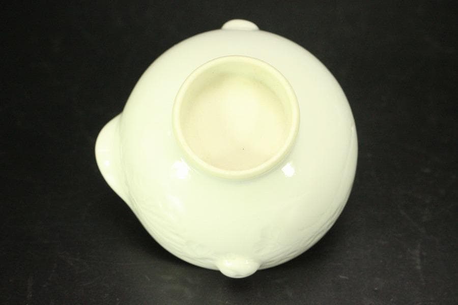 出石焼 煎茶器 宝瓶 湯冷 碗 共箱(メ1537)