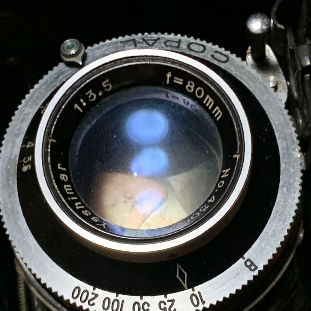 Copal No.1　レンズ　蛇腹　カメラ