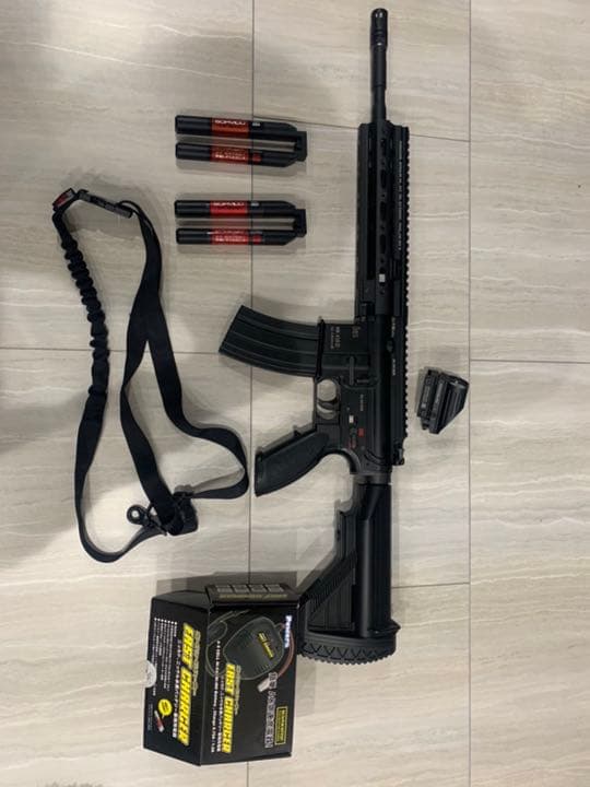 東京マルイ次世代電動ガン　hk416D （社外製のハンドガードでの外装カスタム）