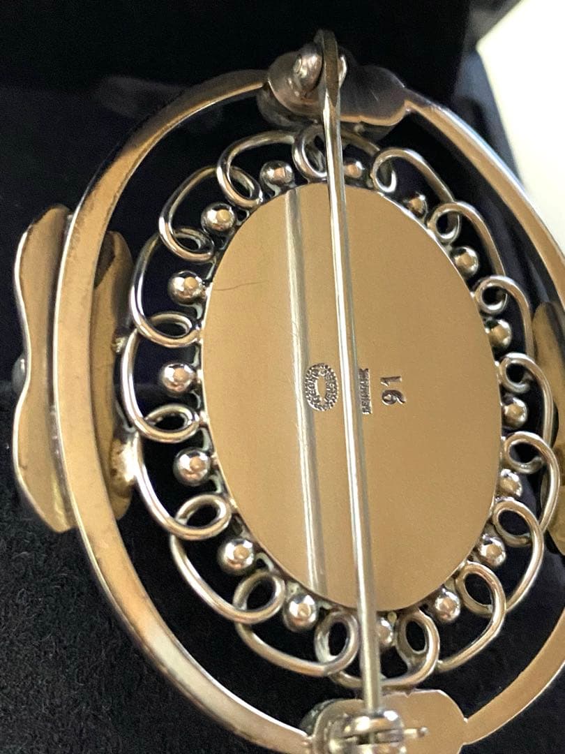 極美品  91 Brooch 925 Vintage