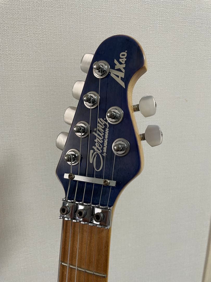 ギター Sterling by music man AX40 blue