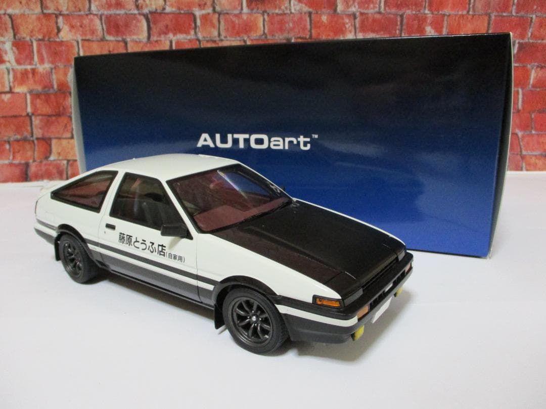 オートアート　スプリンター トレノ プロジェクトD　ファイナルバージョン