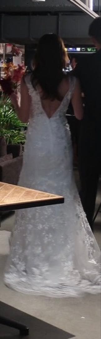 ウェディングマーメイドドレス（ホワイト）