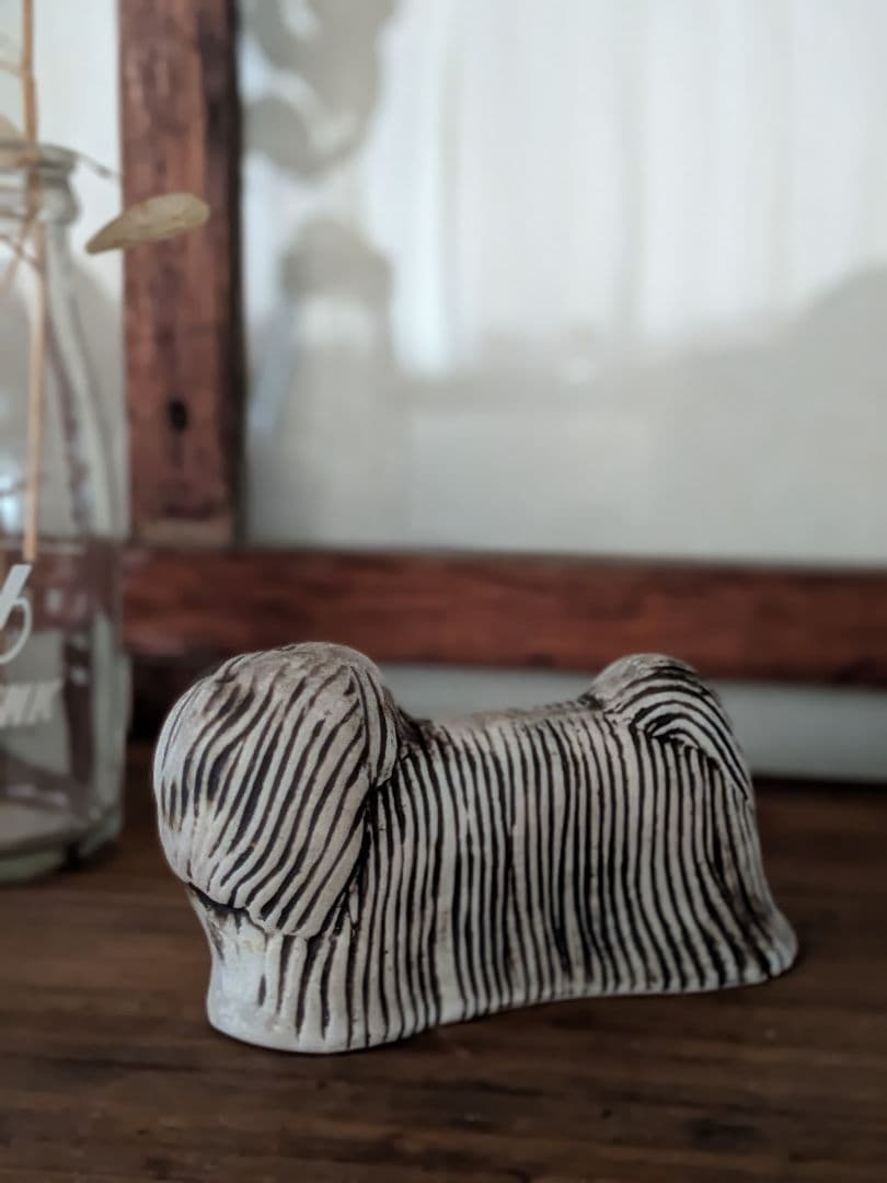 ヴィンテージ リサ・ラーソン lKENNEL スカイ・テリア