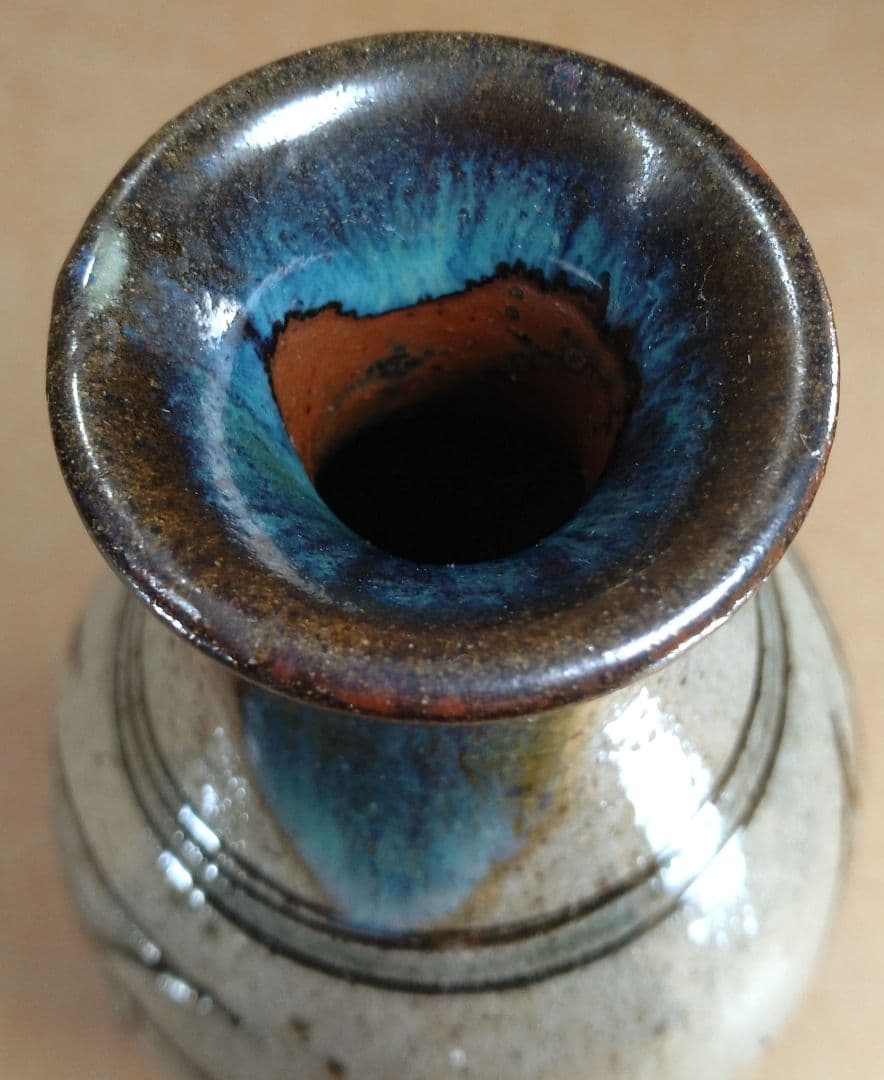 【本物保証】金城次郎 壷屋焼 徳利 共箱 栞 人間国宝 壺屋焼 徳利 美品