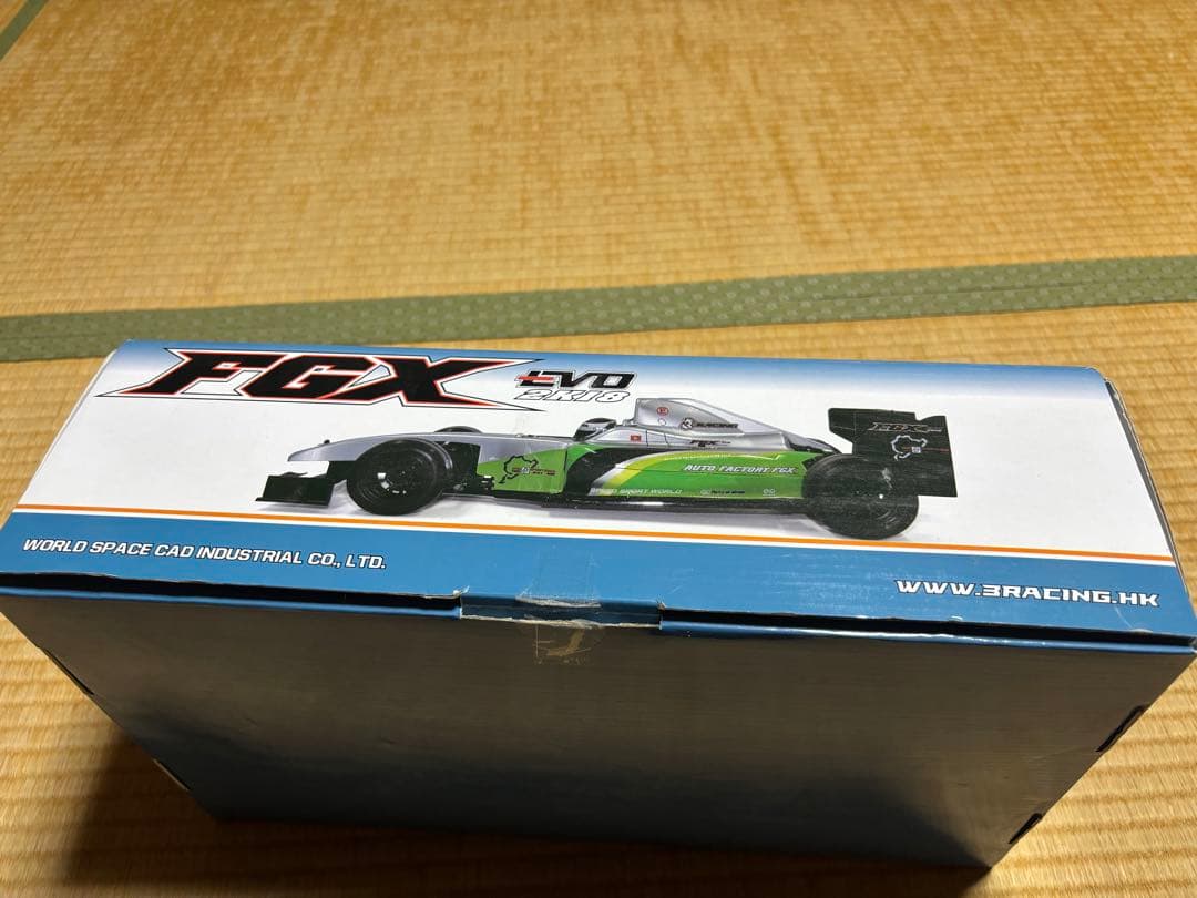 3Racing FGX EVO2018 1/10 グリーンボディ