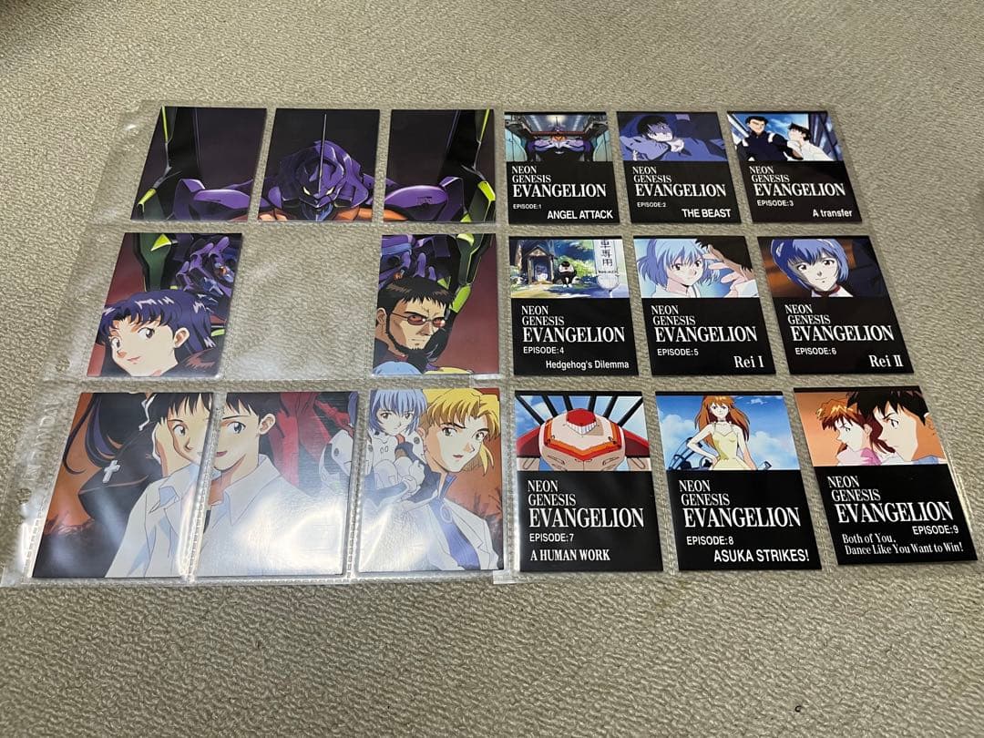 【希少】エヴァ カードダスマスターズ I セミコンプ