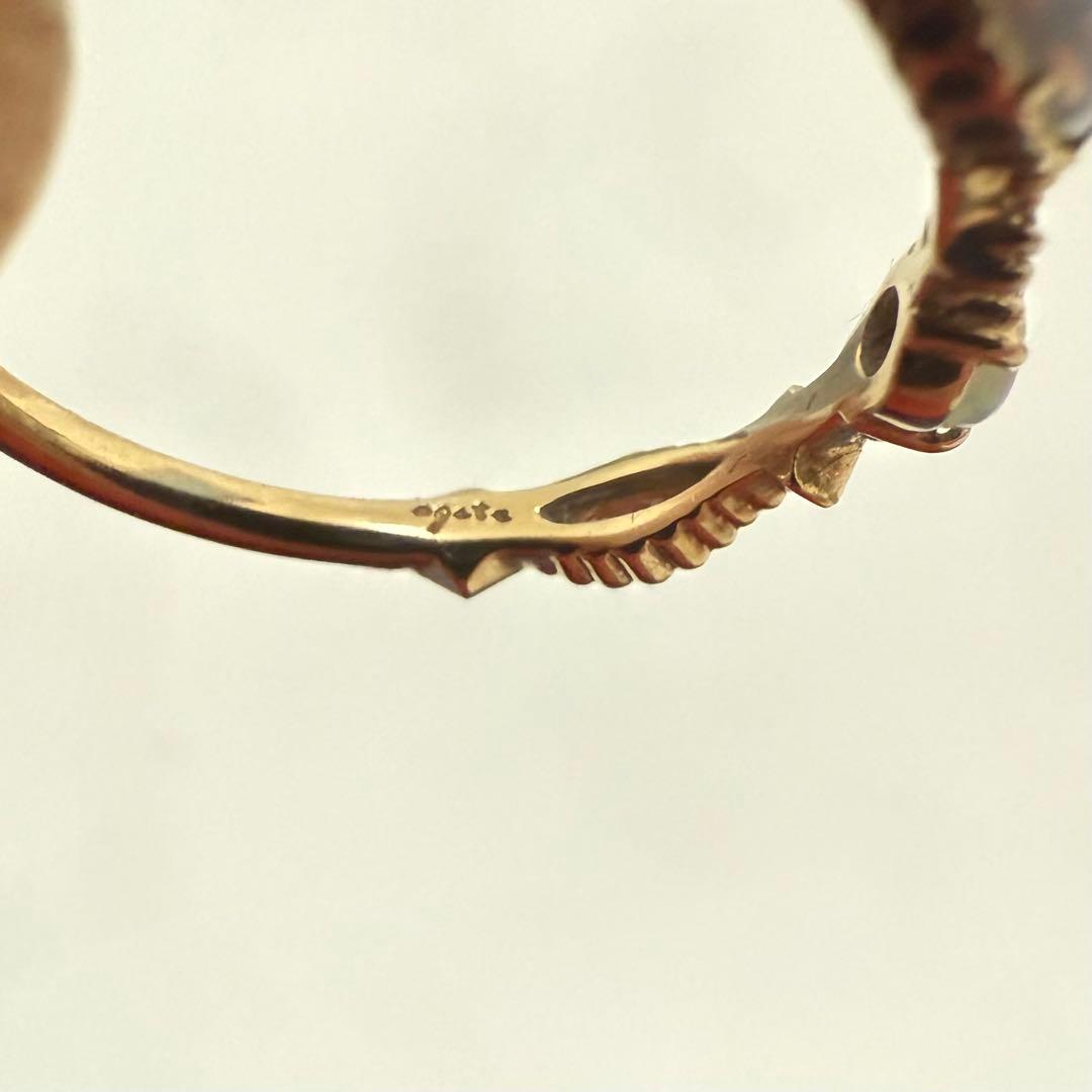 agete オパールリング