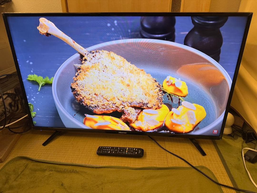 ハイセンス hisense 43型　テレビ　43A50　2018年製極美品！