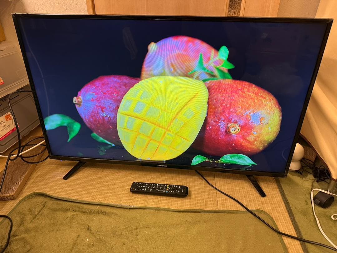 ハイセンス hisense 43型　テレビ　43A50　2018年製極美品！