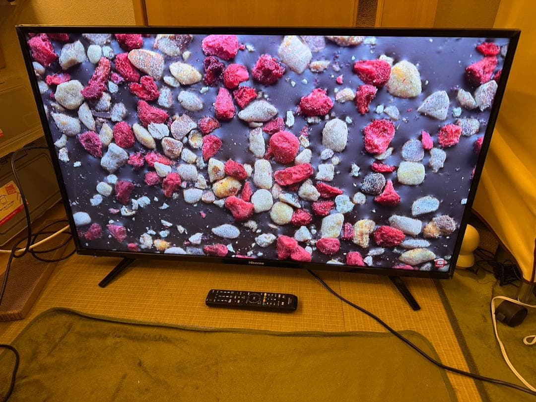 ハイセンス hisense 43型　テレビ　43A50　2018年製極美品！