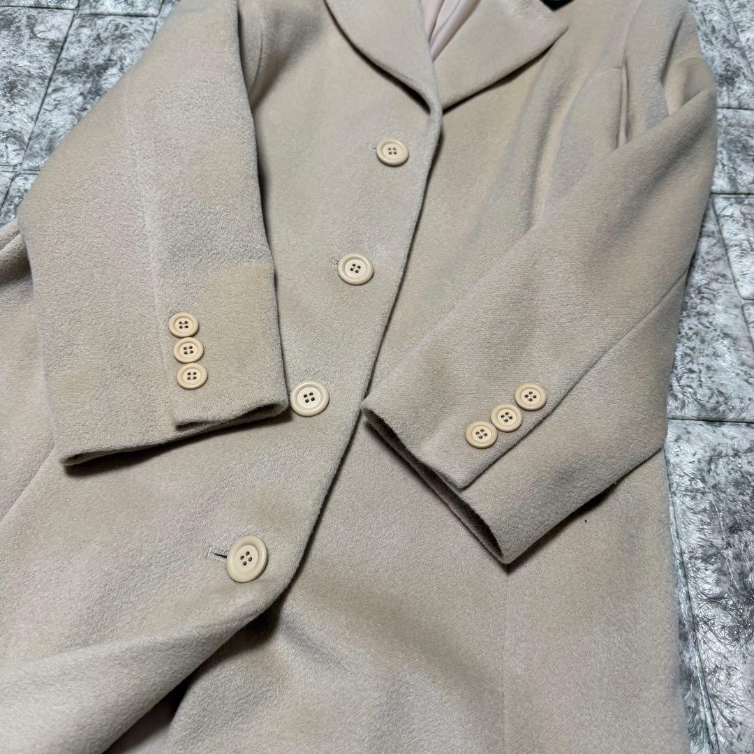 Studio 0001 Ferre アンゴラチェスターコート　ロング