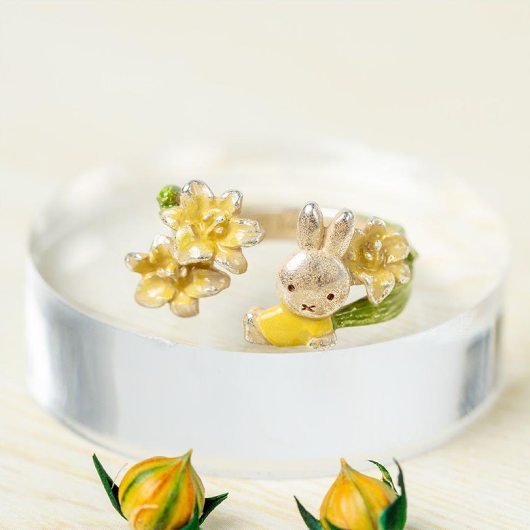 フラワーミッフィー パルナートポックコラボ フラワーリング オリエンタルリリー