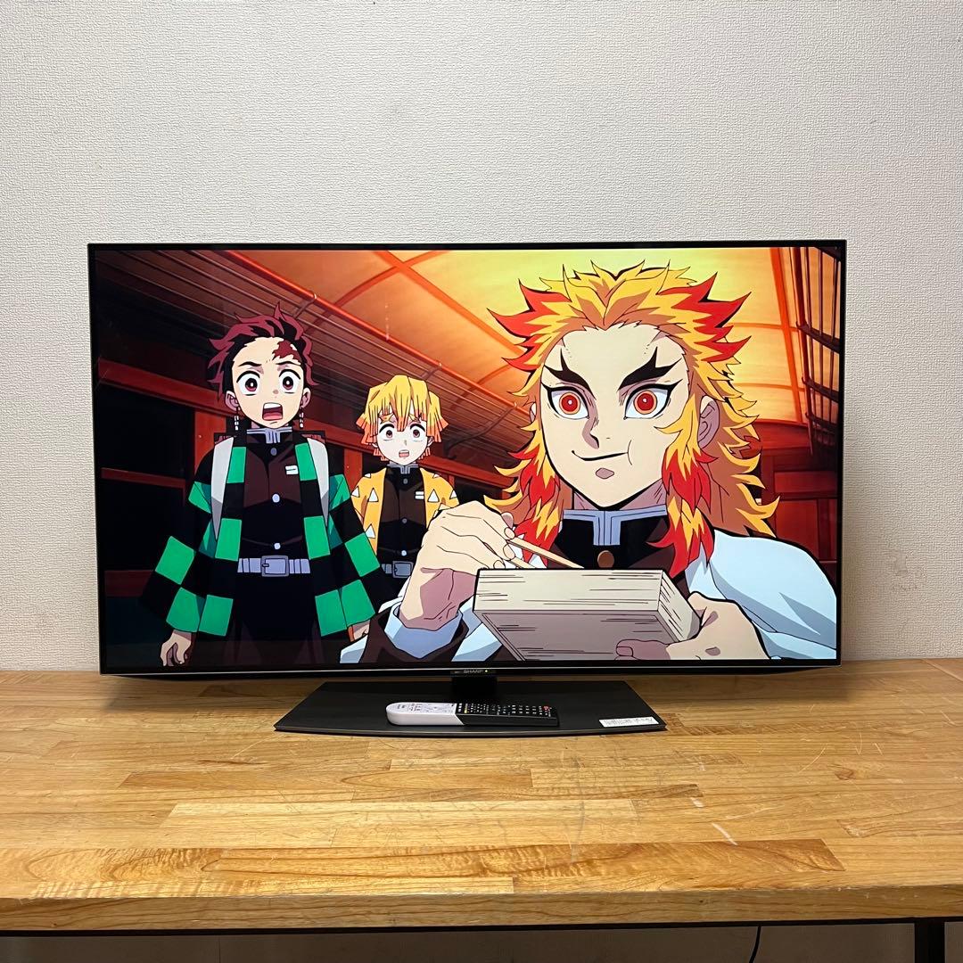 シャープ 48V型 4K有機ELテレビ AQUOS 4T-C48CQ1 アプリ○