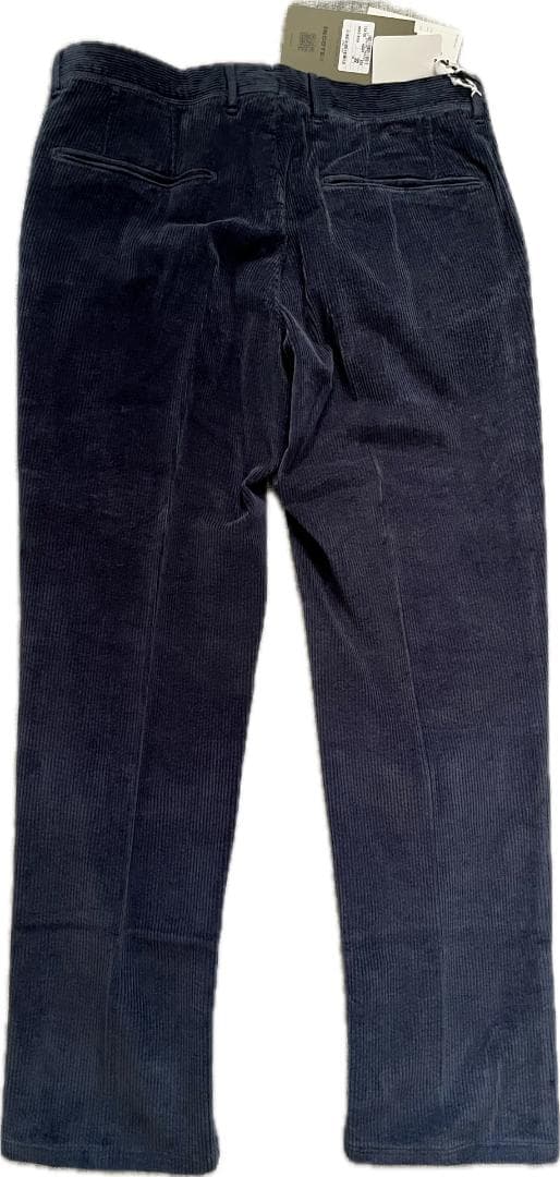 未使用 INCOTEX インコテックス パンツ コーデュロイ ネイビー