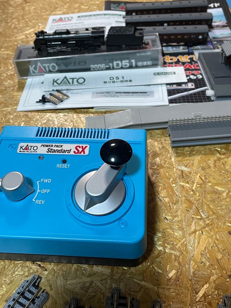Nゲージ KATOレールセット D-51機関車セット　お正月セール中