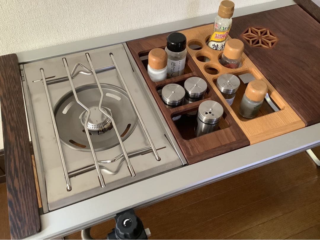 IGTハーフユニット スパイスホルダーウォールナットタイプA yokota