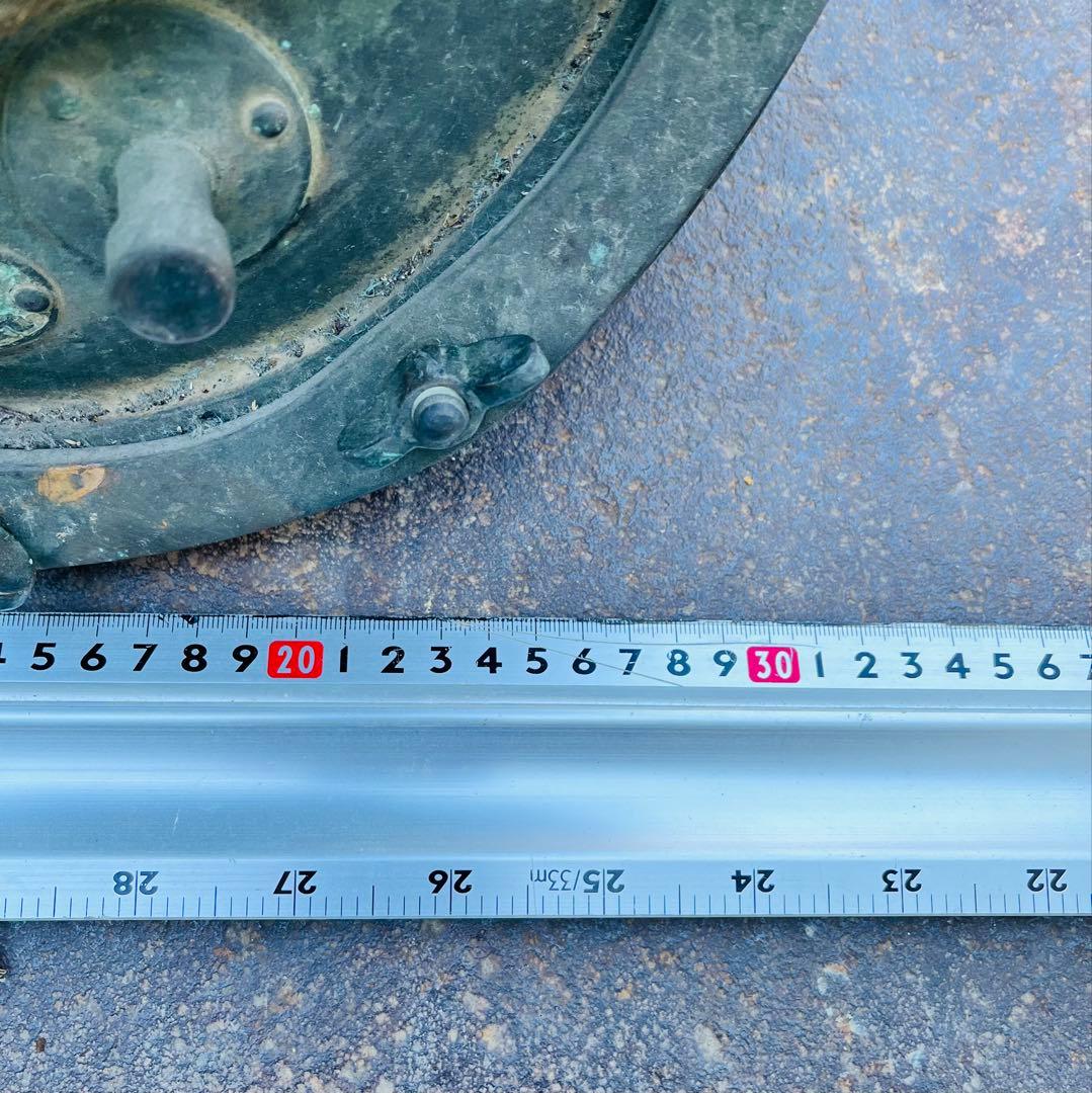 【希少】東亜潜水機株式会社　ヘルメット式潜水　アンティークの潜水ヘルメット真鍮①