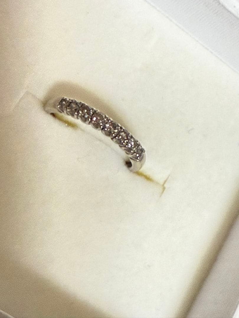 ジュエリーツツミ　K10 ダイヤ0.3カラットリング約11.5号